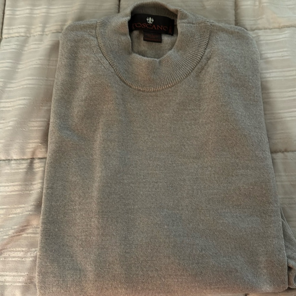 Men’s mock neck sweater